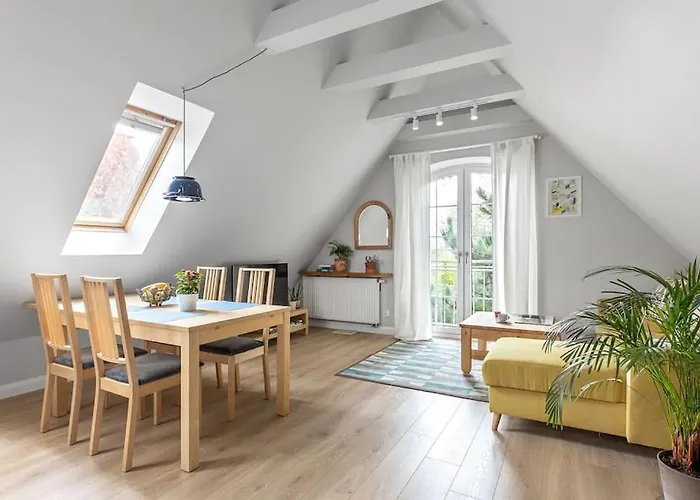Urokliwy Apartament Na Poddaszu W Gdansku